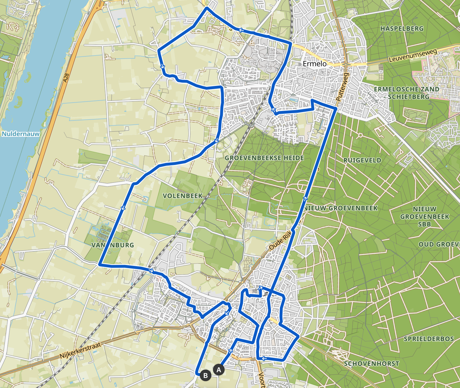 Route Truckfestijn Putten 2024